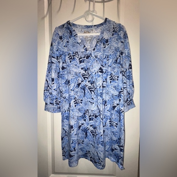 Lilly Pulitzer Cass Floral Cotton Dress - Picture 2 of 4